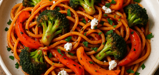 Veggie Vulkan Spaghetti