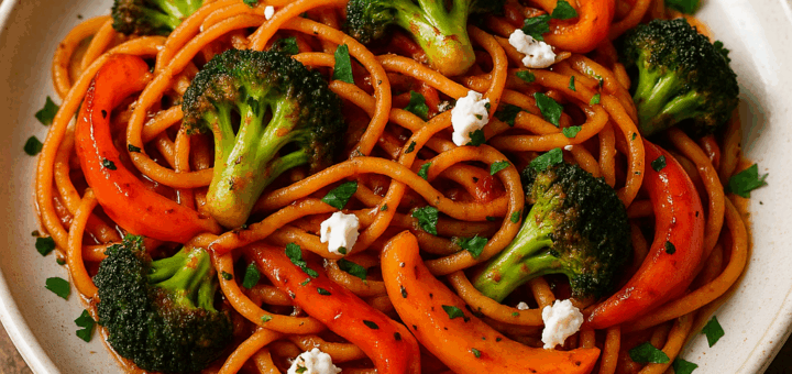 Veggie Vulkan Spaghetti