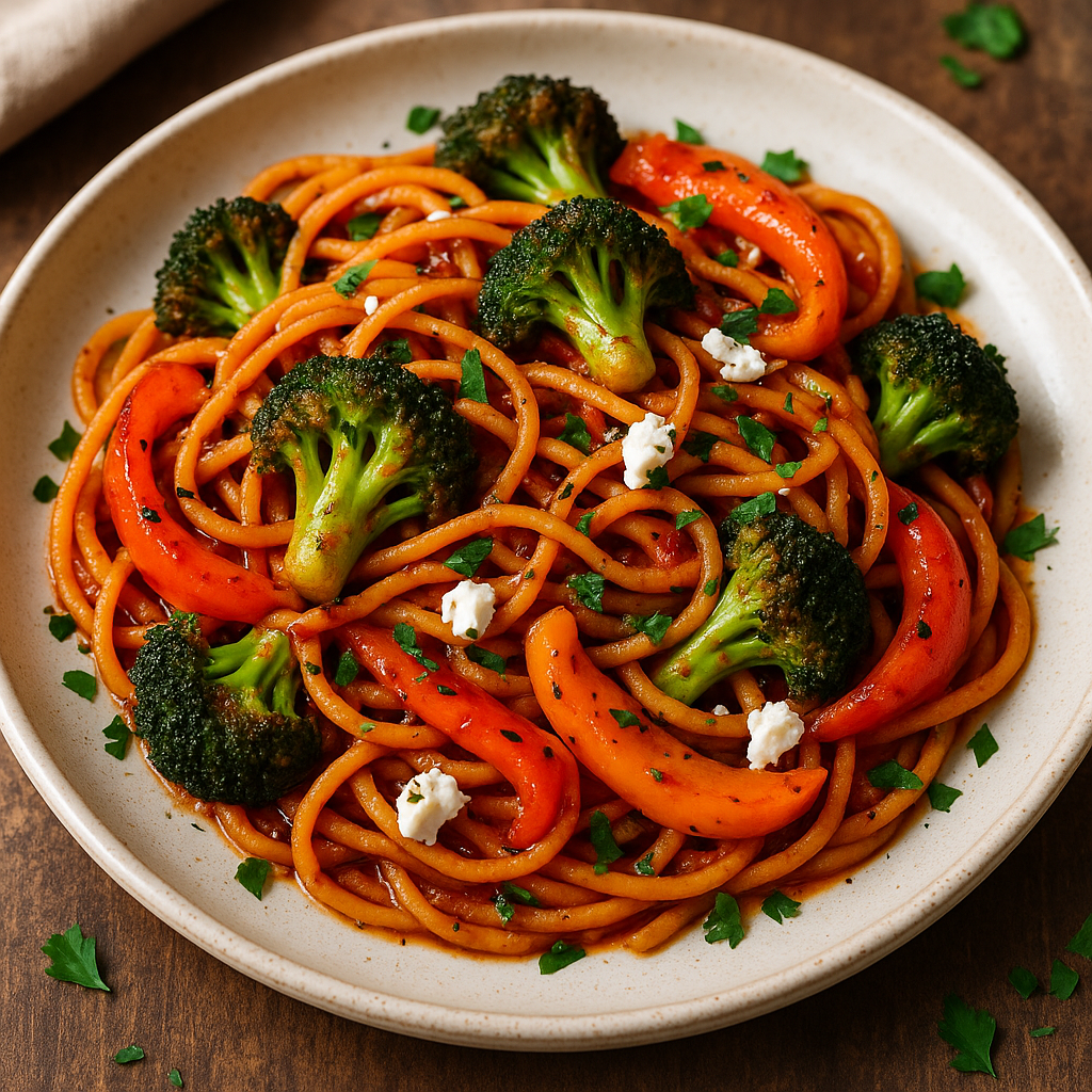 Veggie Vulkan Spaghetti